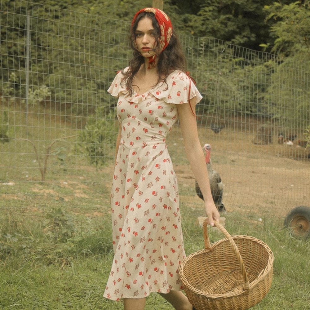 Appalonia Dress Vintage Doen Inspired